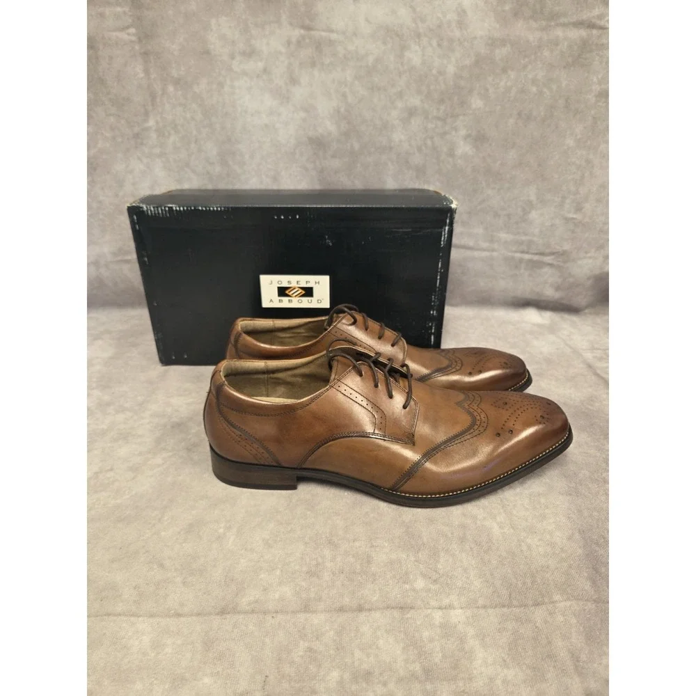 Joseph Abboud Brn Mens Dress Shoe SZ 13D JA ANDREW WT